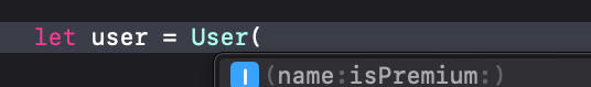 Memberwise Initializer