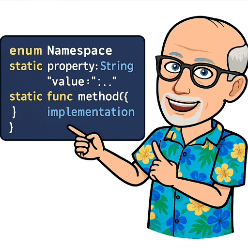 Enums as Namespaces