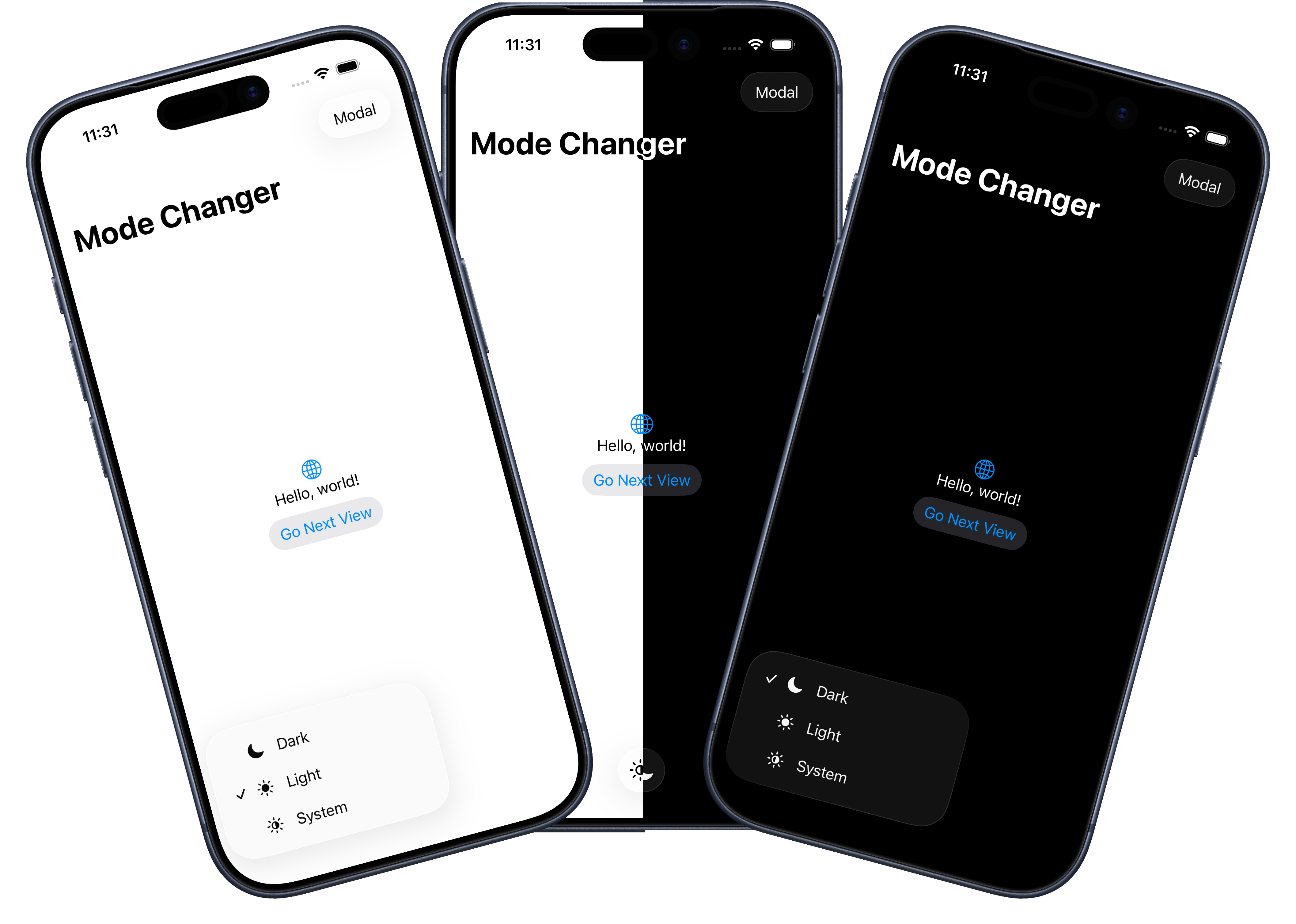 Appearance Mode Changer