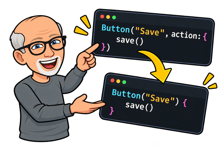 Trailing Closure Syntax in Swift and SwiftUI