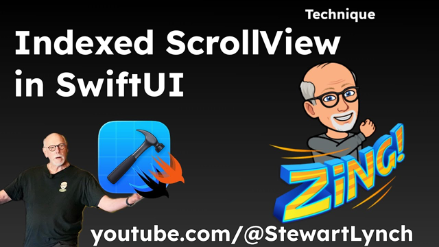 Build a Searchable, Sortable SwiftUI List with an Index Scrubber