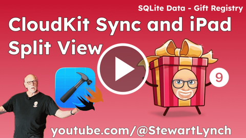 SQLiteData Part 9   CloudKit Synching to iPad