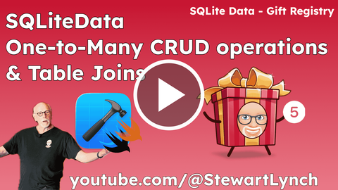 SQLite Data Part 5