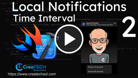 Swift Local Notifications 2: Time Interval Notifications